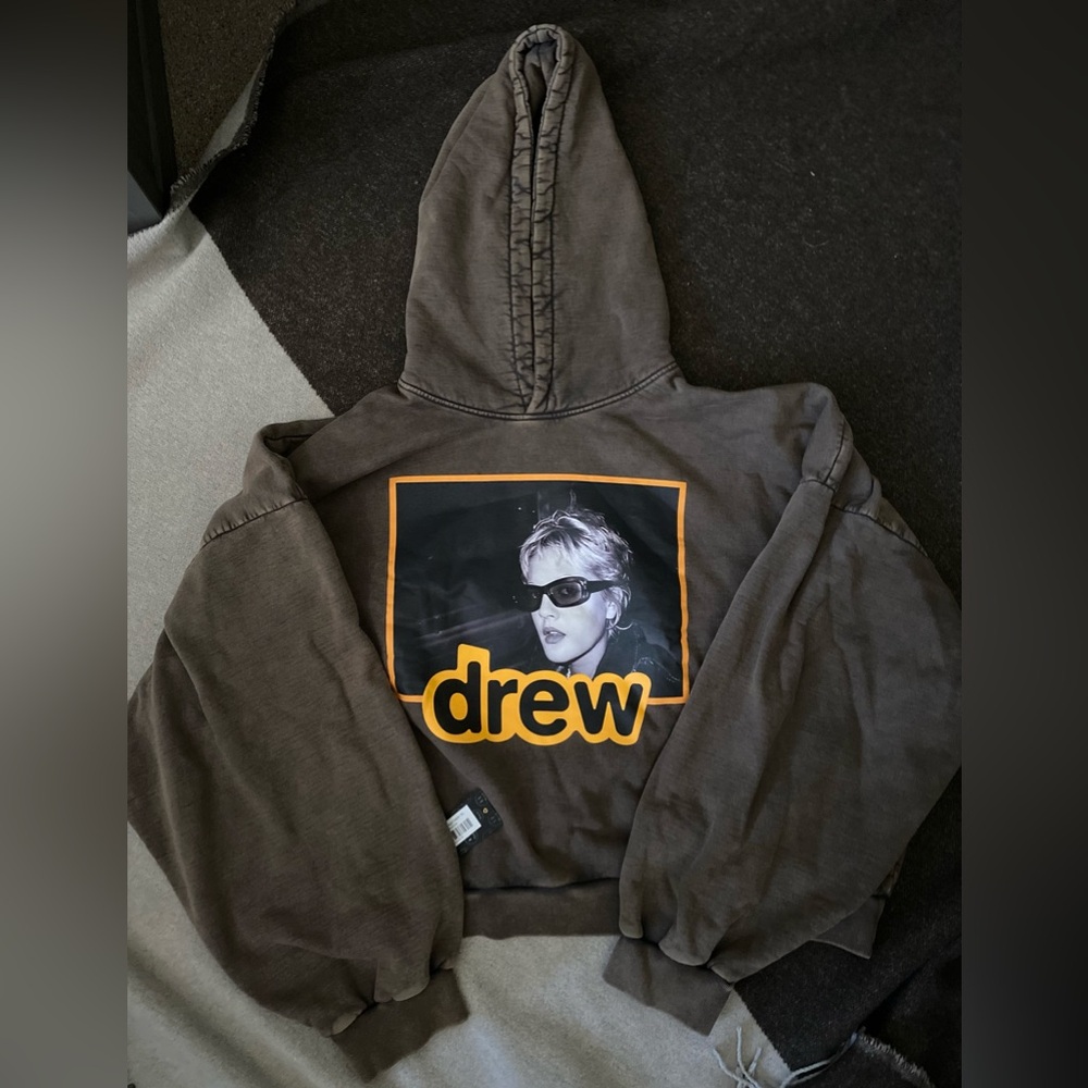 Drew House x Drew Barrymore True Drew Boxy Hoodie Vintage Black - Size XL